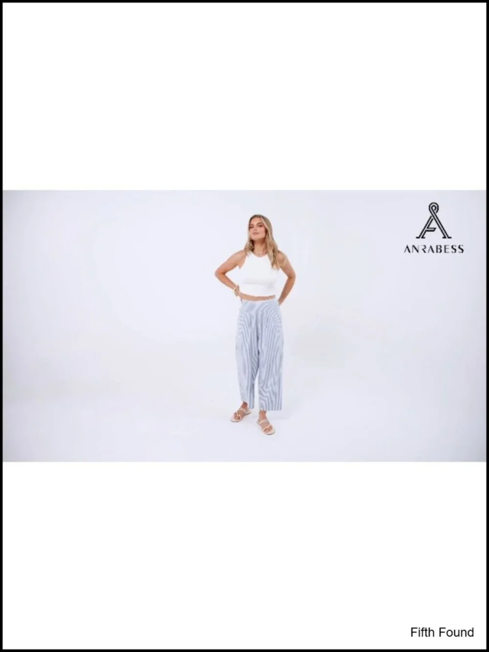 Wide Leg Smocked High Waisted Cropped Pajama Bottoms with Pockets Loose Fit